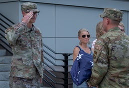 Commander's retreat ceremony