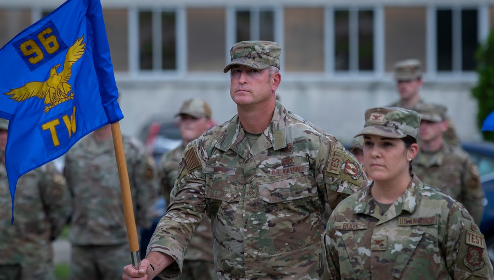 Commander's retreat ceremony