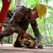NH National Guard engineers build dishwashing stations at Greenfield State Park