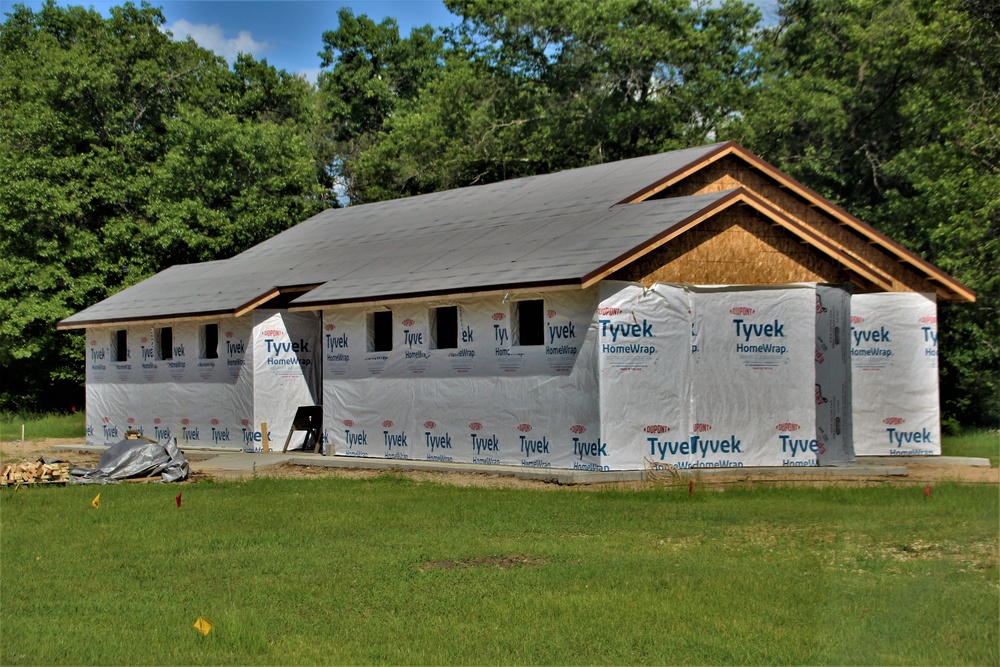 Construction continues for new comfort station at Fort McCoy’s Pine View Campground