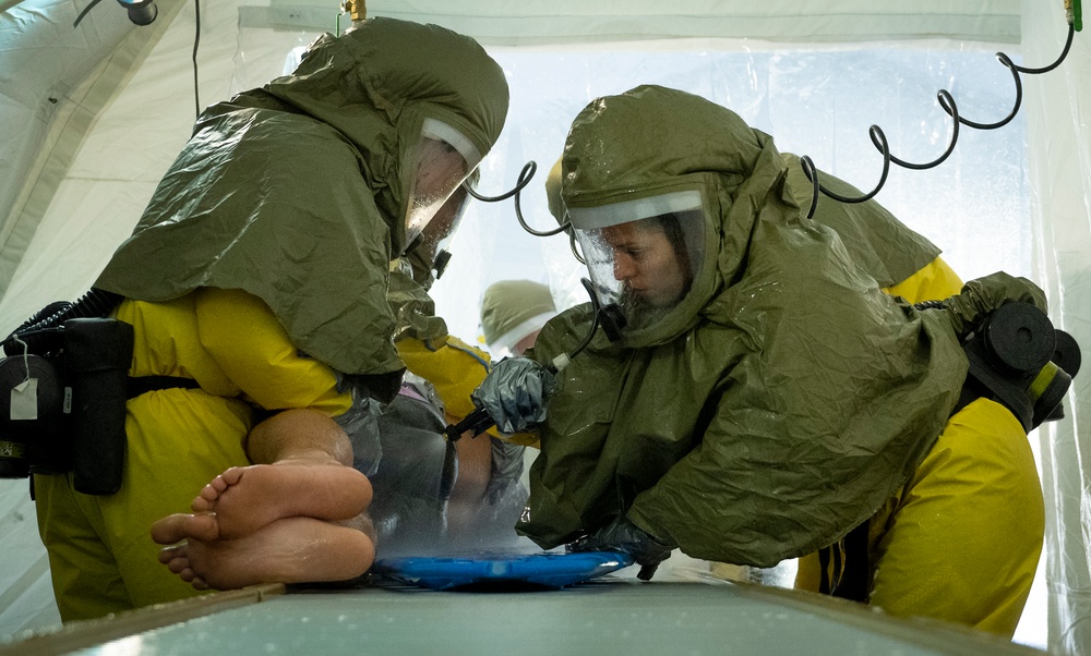 Decontamination exercise