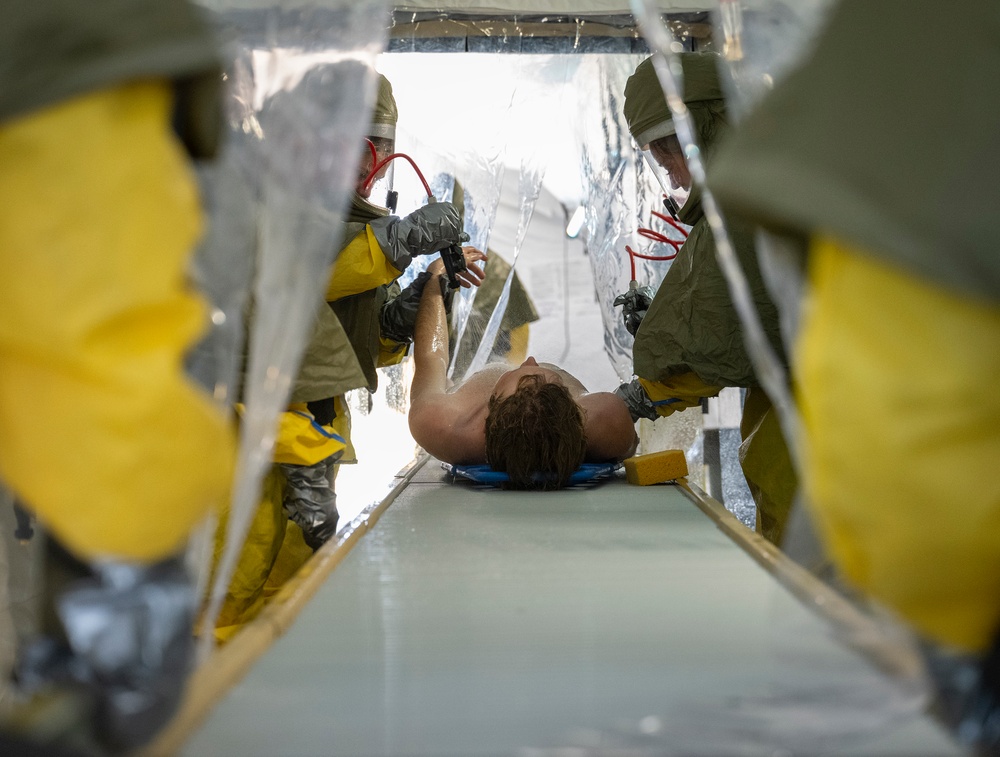 Decontamination exercise