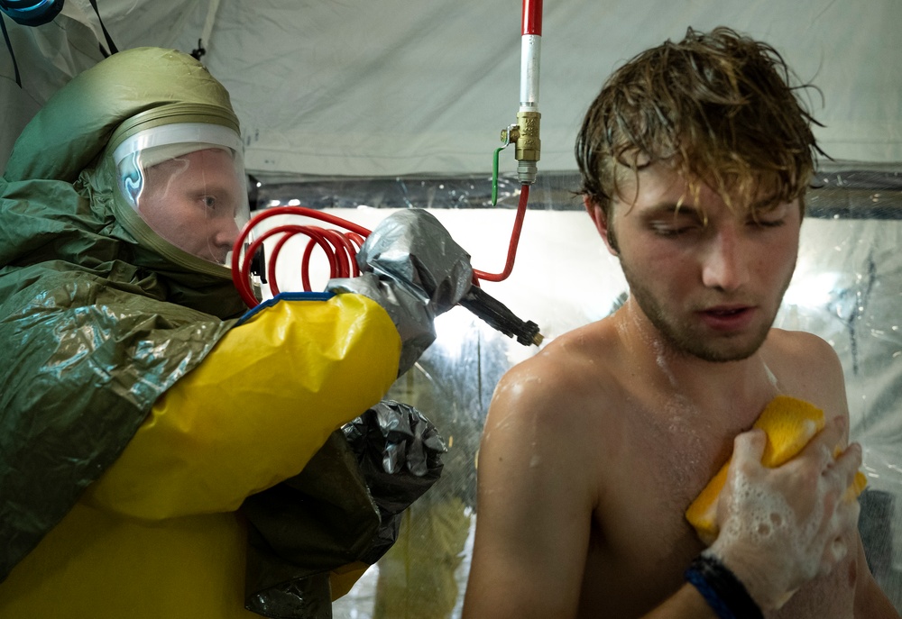 Decontamination exercise