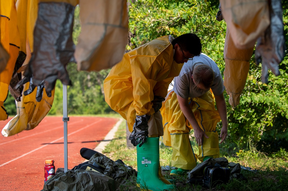 Decontamination exercise