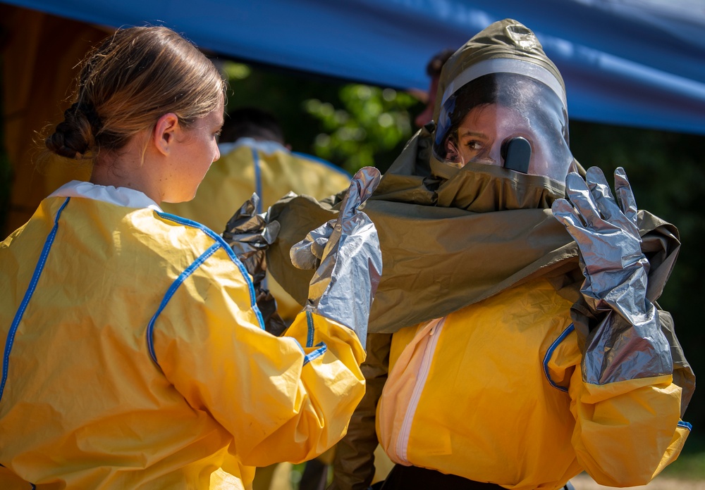 Decontamination exercise