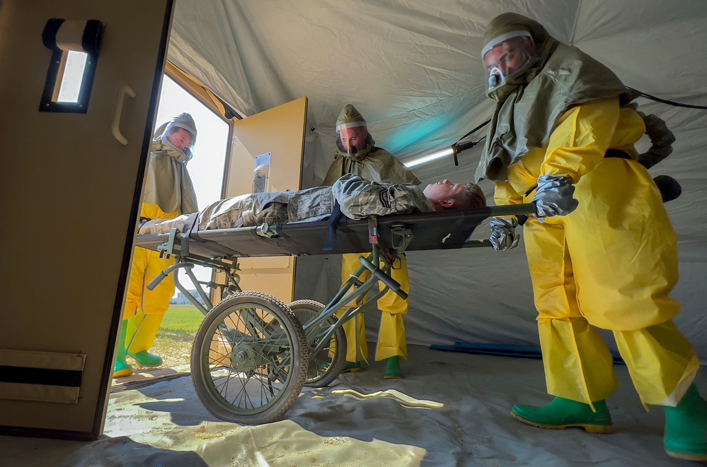 Decontamination exercise