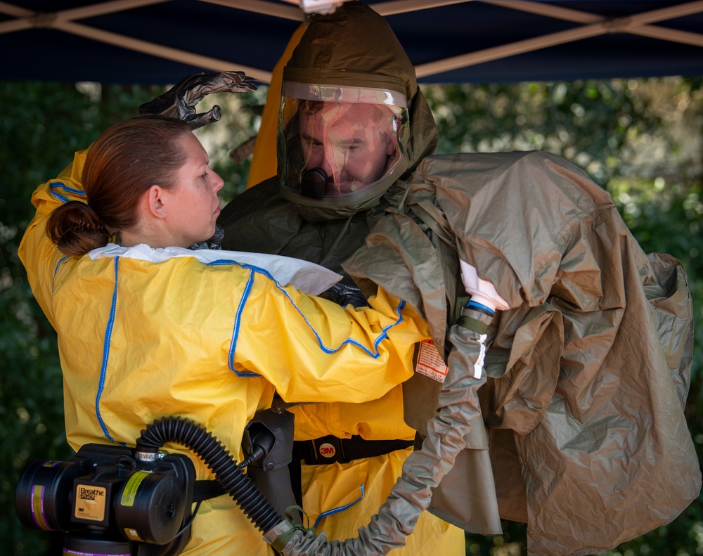 Decontamination exercise