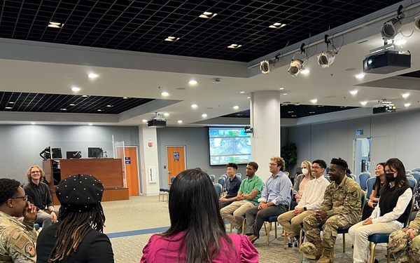 SSC subject matter experts share career advice and professional experiences with college interns