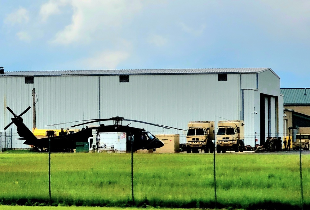 Wisconsin National Guard’s 1st Battalion, 147th Aviation Regiment conducts training at Fort McCoy