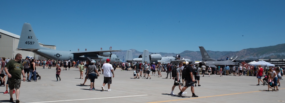 Hill AFB Warriors Over the Wasatch Air &amp; Space Show