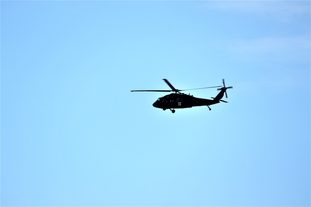 Wisconsin National Guard’s 1st Battalion, 147th Aviation Regiment conducts training at Fort McCoy