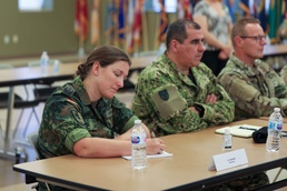 Military Defense Attaché members visit USACAPOC(A)