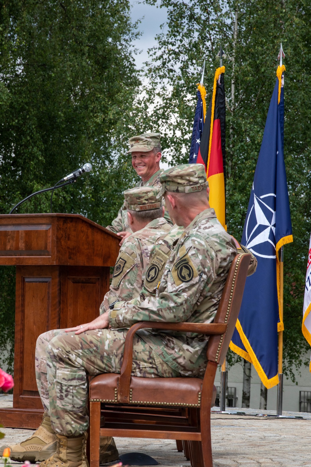 SOCEUR Change of Command