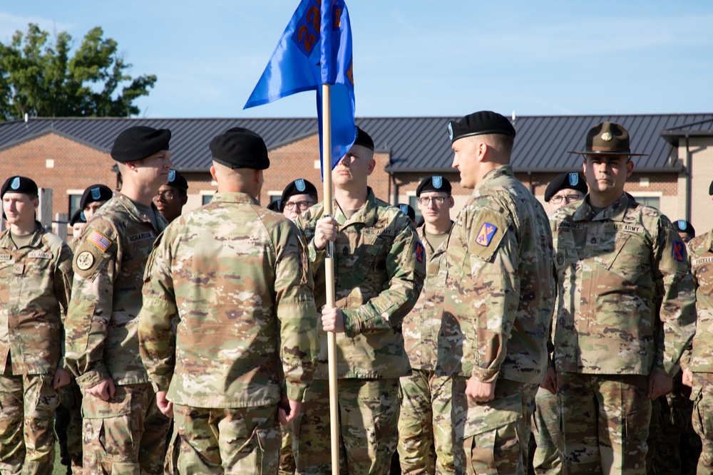 Company D, 1-222d Aviation Regiment Change of Command Ceremony