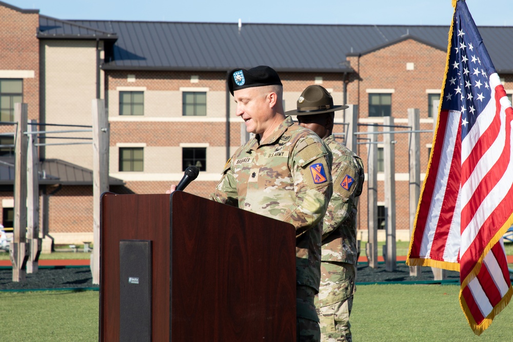 Company D, 1-222d Aviation Regiment Change of Command Ceremony