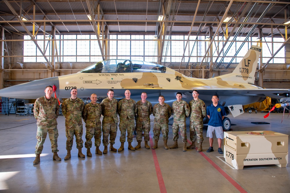 Luke AFB Unveils Newest Heritage Jet