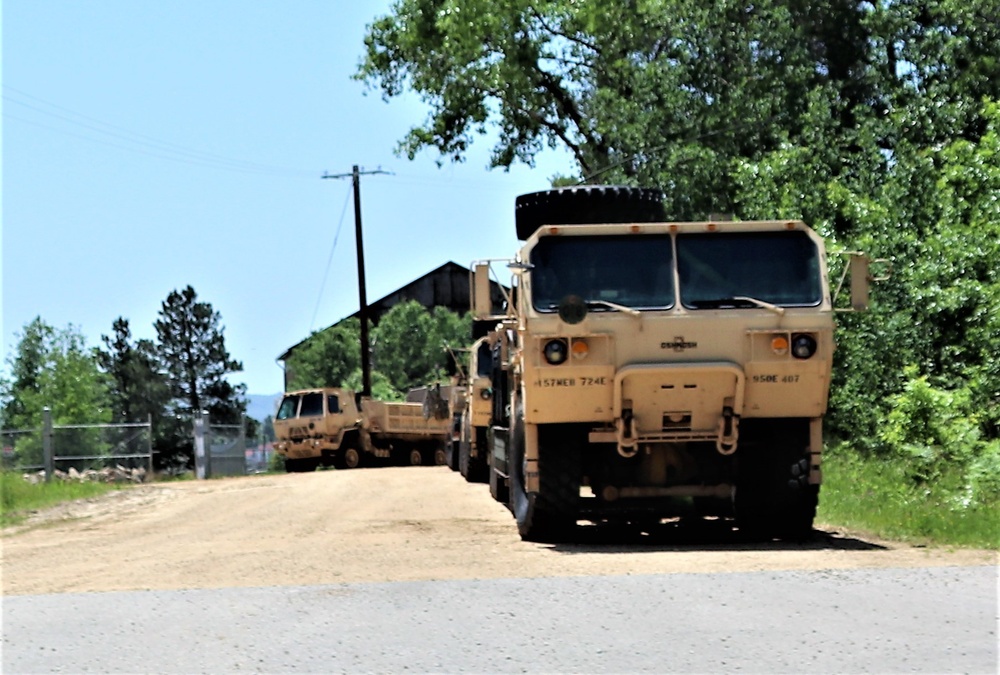 Wisconsin National Guard engineers support Fort McCoy troop project