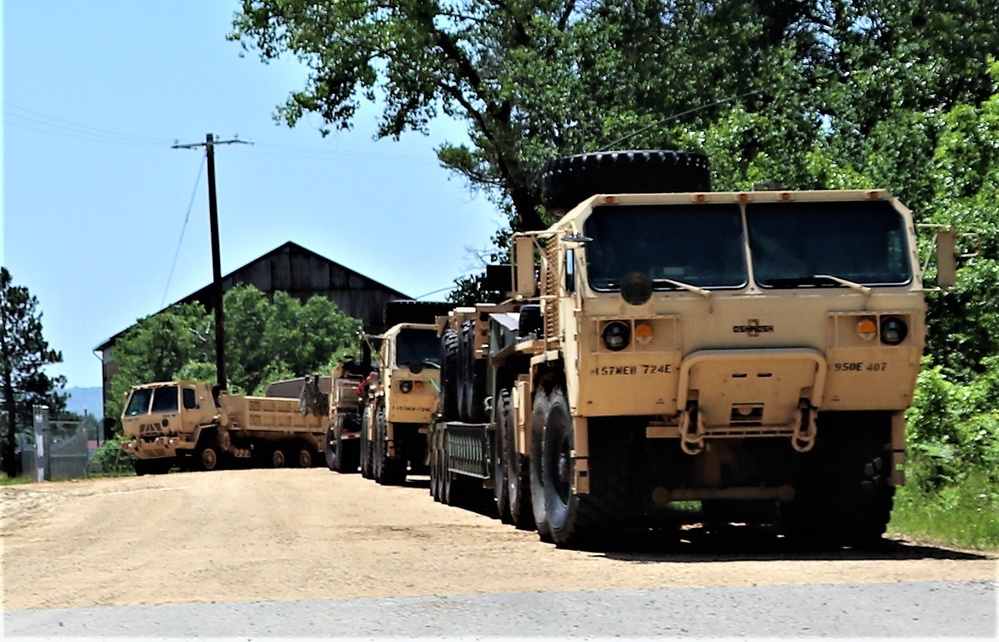 Wisconsin National Guard engineers support Fort McCoy troop project