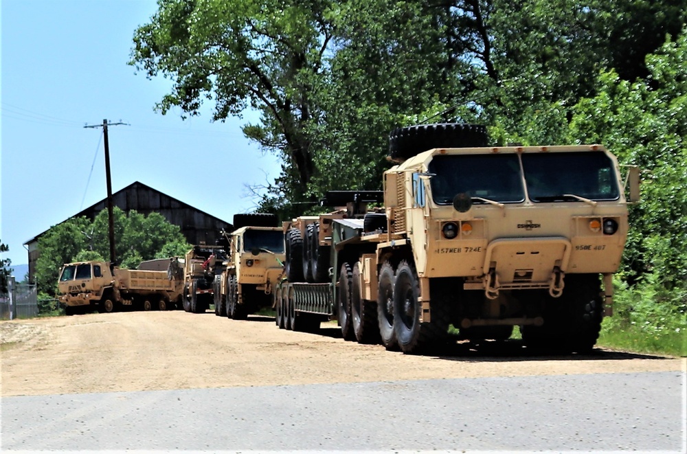 Wisconsin National Guard engineers support Fort McCoy troop project