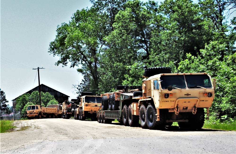 Wisconsin National Guard engineers support Fort McCoy troop project