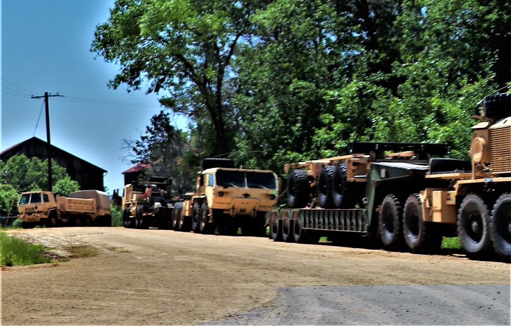 Wisconsin National Guard engineers support Fort McCoy troop project