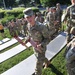 Fort Lee Soldiers support flag planting at Virginia War Memorial