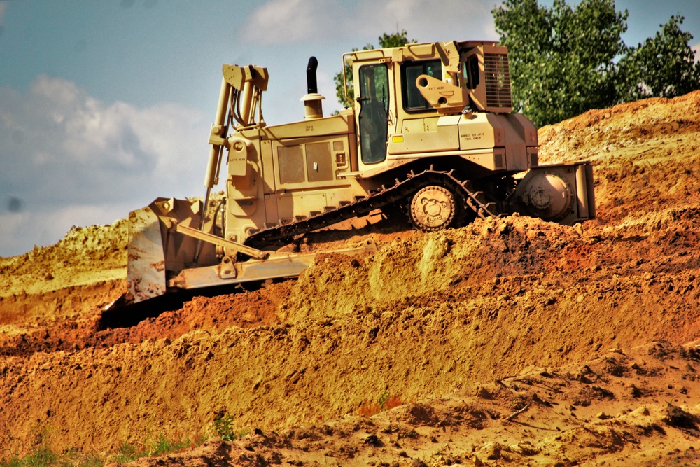 Wisconsin National Guard engineers support Fort McCoy troop project