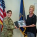Annie Price Assumes Honarary Command of 124th Communications Squadron