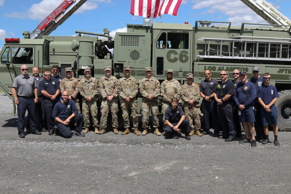 192nd Firefighting Detachment deploys to Europe