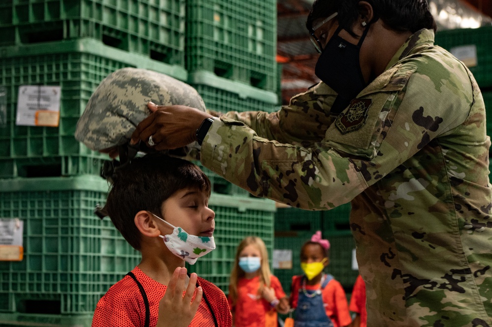 Military children experience deployment process firsthand