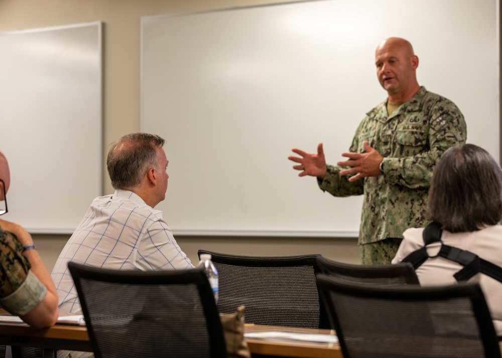 Under Secretary of the Navy Visits EODGRU 2