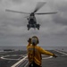 Chilean Helicopter aboard USS Micheal Monsoor
