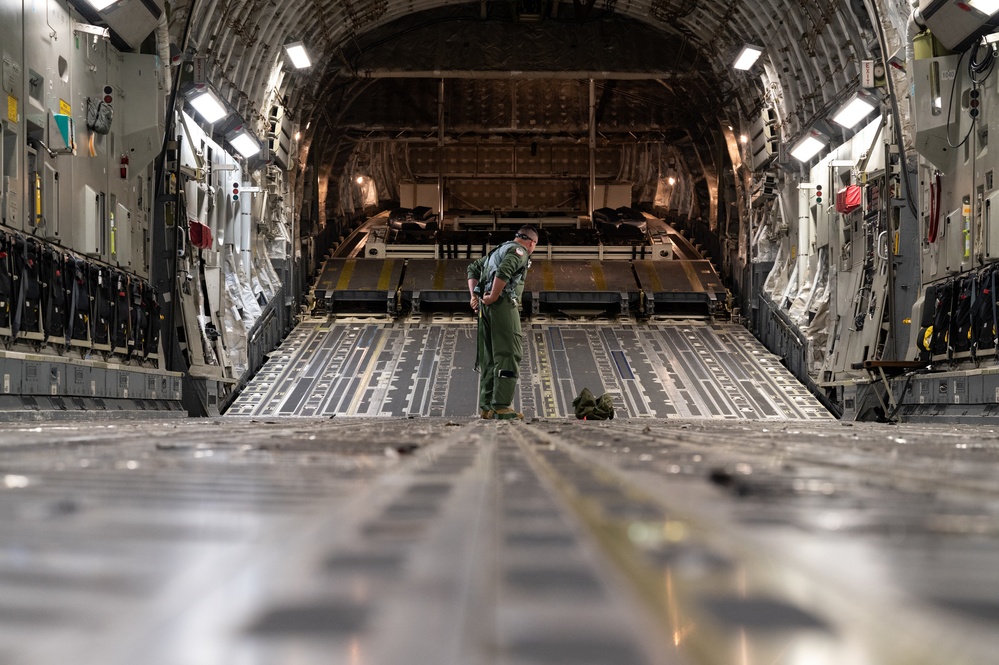 105th Airlift Wing Mission Orientation Flight