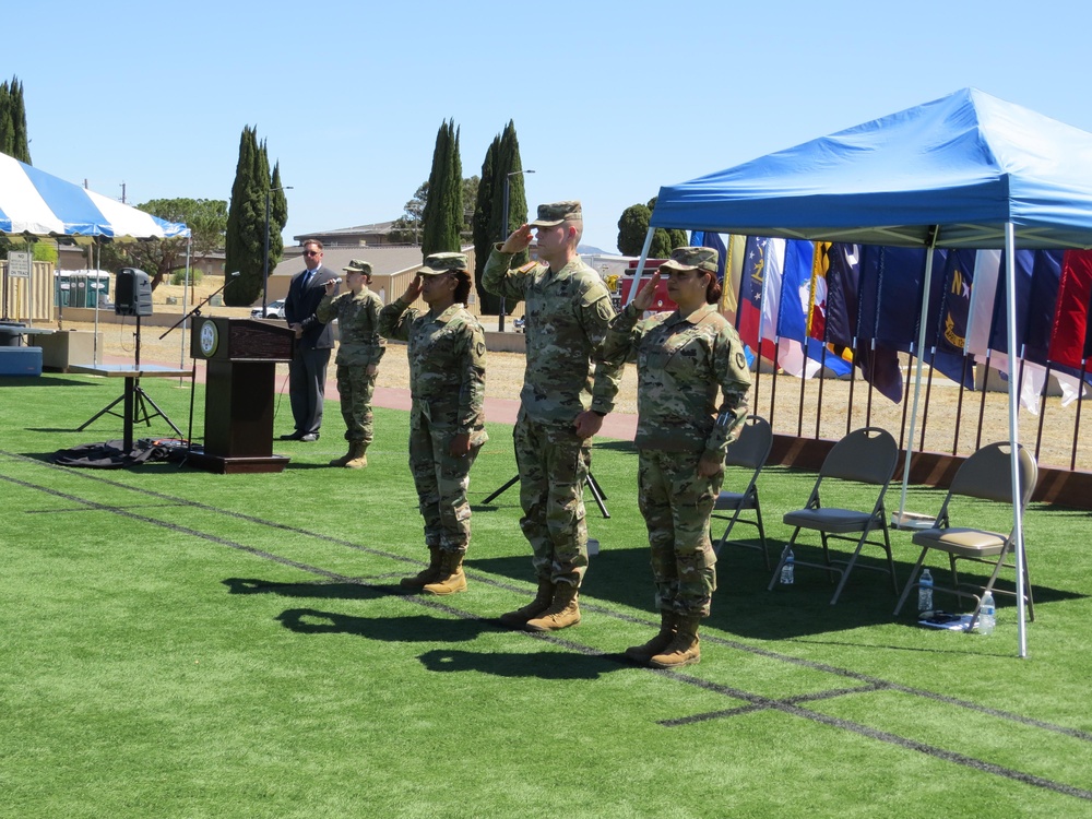 Parks Reserve Forces Training Area conducts Change of Command