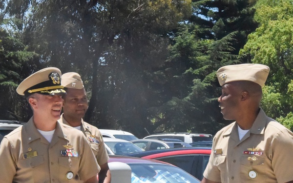 Rear Adm. Walker Visits NTAG Golden Gate