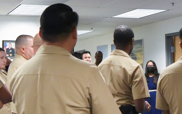 Rear Adm. Walker Visits NTAG Golden Gate