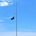 Fort McCoy police fly special flag for department