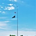 Fort McCoy police fly special flag for department