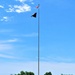 Fort McCoy police fly special flag for department