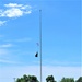 Fort McCoy police fly special flag for department