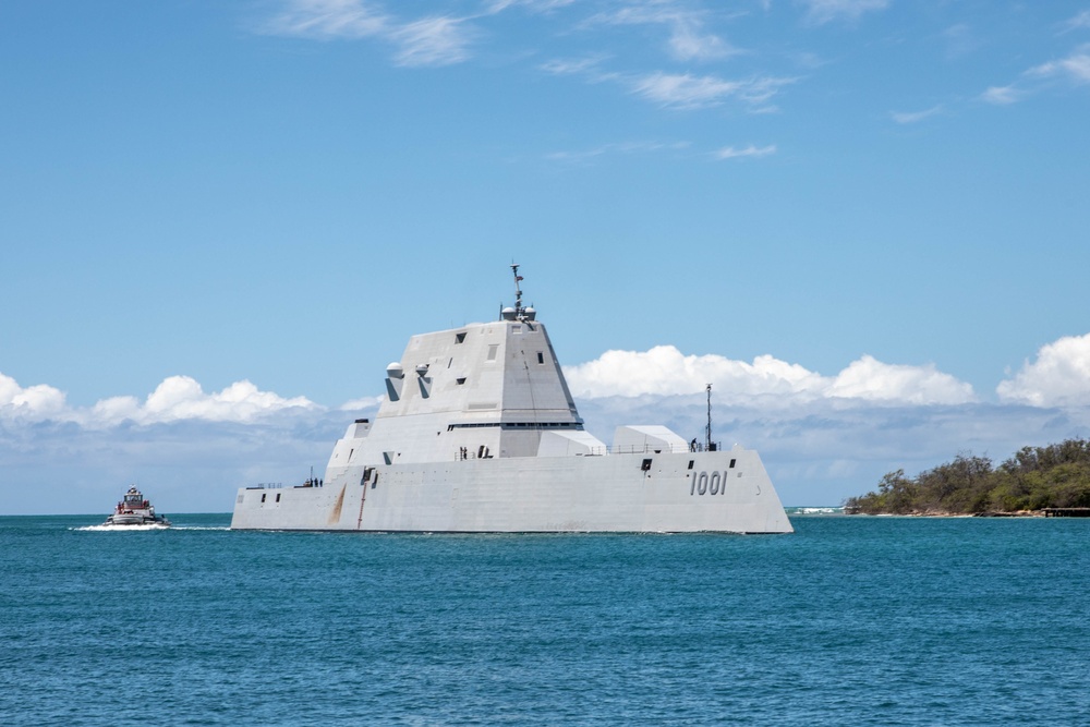 USS Michael Monsoor Arrives to Pearl Harbor for RIMPAC