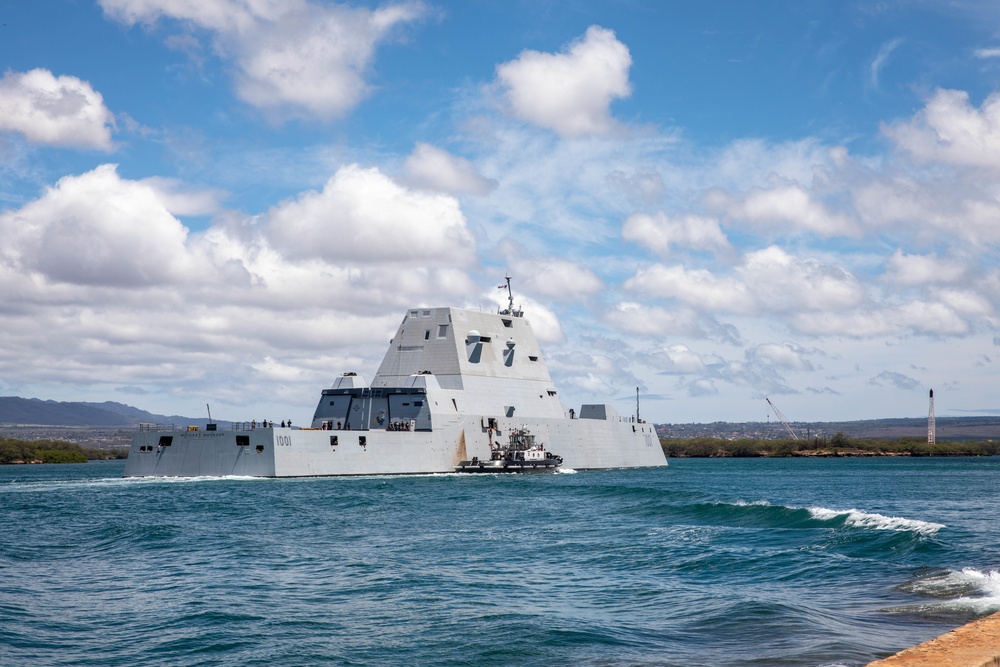 USS Michael Monsoor Arrives to Pearl Harbor for RIMPAC