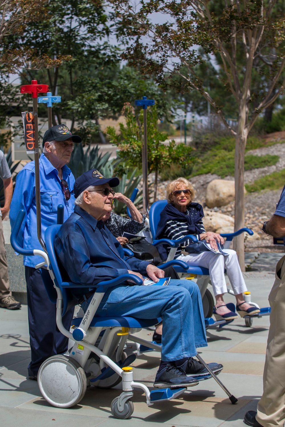 WWII Veterans visit Camp Pendleton after 75 years