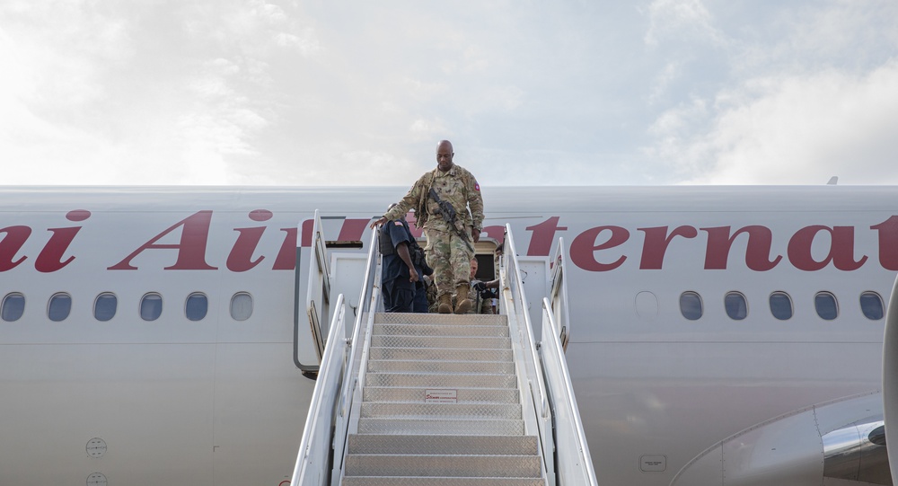 82nd Airborne Division Paratroopers Redeploy Home From Poland
