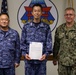 Capt. Takafumi Yamamoto Receives Letter of Appreciation from Commander, Submarine Group 7