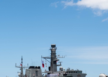 CNS Almirante Lynch arrives at Pearl Harbor for RIMPAC 2022