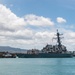 USS Sampson (DDG 102) arrives at Pearl Harbor for RIMPAC 2022