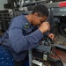 USS Antietam (CG 54) Chief Electrician's Mate Installs Reefer