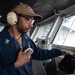 USS Ronald Reagan (CVN 76) pulls out of Naval Base Guam