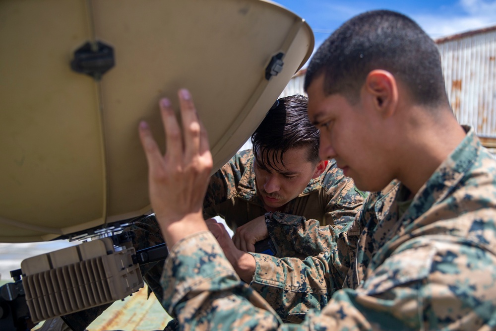 Initial Communications Set Up | Task Force Koa Moana 22